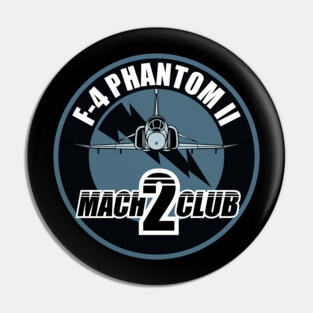 F-4 Phantom II Mach 2 Club Pin