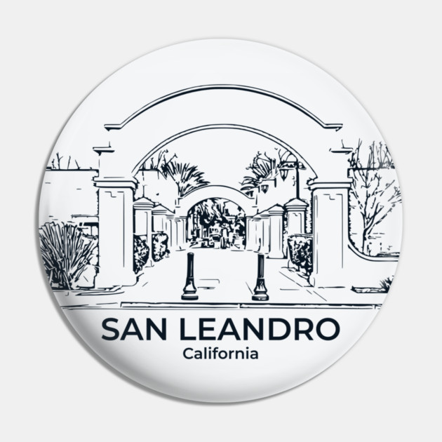 San Leandro - California Pin by Lakeric