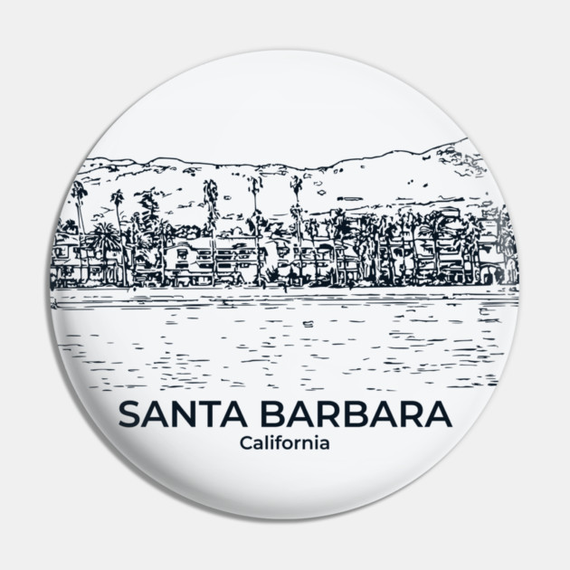 Santa Barbara – California Pin by Lakeric