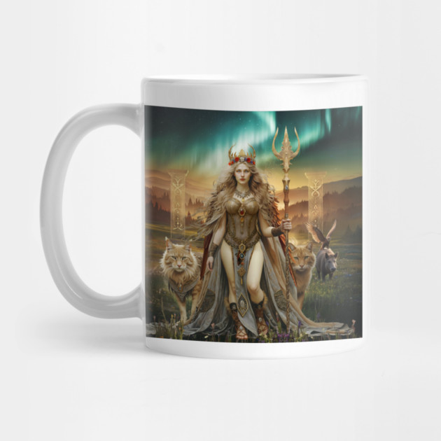 SCOTTISH VIKINGS - FREYA Mug by Scottish Viking