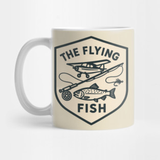 Flying Fish (No Back Design) Mug