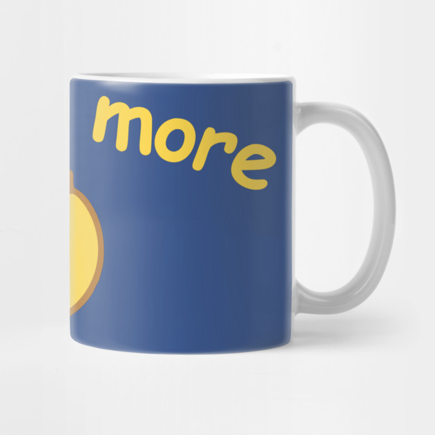 Banana More – Cute  Banana Design with Curved Yellow Text by DonWillisJrArt