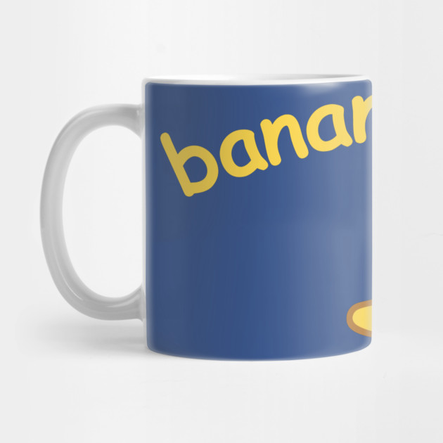 Banana More – Cute  Banana Design with Curved Yellow Text by DonWillisJrArt