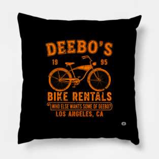 Deebos Bike Rentals 1995 Pillow