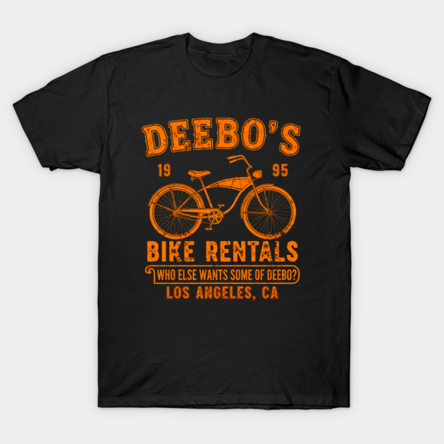 Deebos Bike Rentals 1995 T-Shirt by OUTFITPAW
