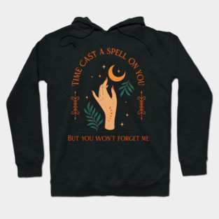 Witchy Cast A Spell On You Mystical Moon Hand Magic Shirt Hoodie