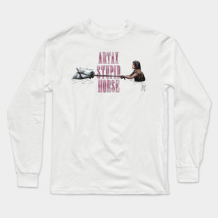 Neverending Story: Artax Stupid Horse Long Sleeve T-Shirt