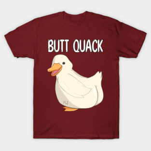 funny duck butt quack family vintage T-Shirt