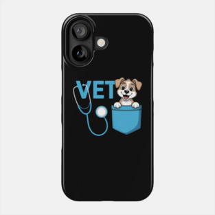 Funny Veterinarian Costume Halloween Animal Pet Doctor Phone Case