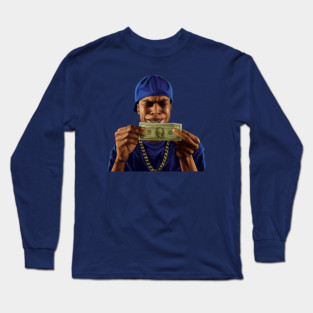 Smokey - Money Scene - Friday Movie Long Sleeve T-Shirt