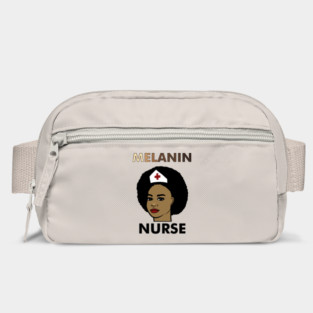 Afro Melanin Nurse, Black History African Bag