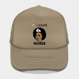 Afro Melanin Nurse, Black History African Hat