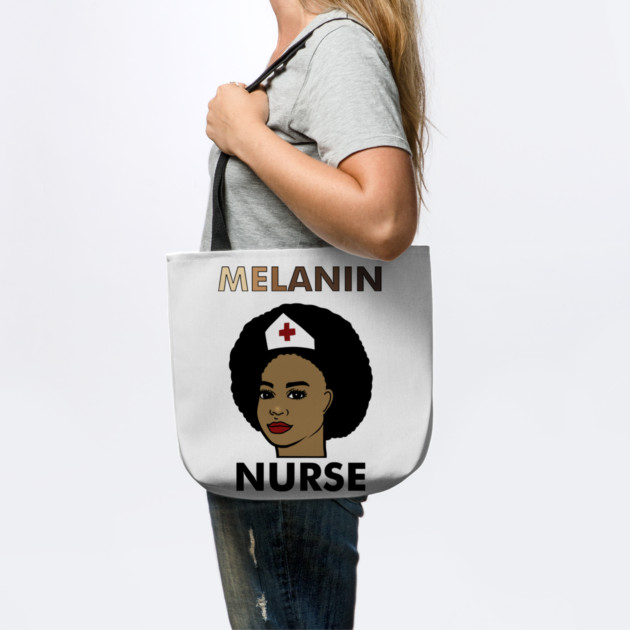 Afro Melanin Nurse, Black History African by logiamerch