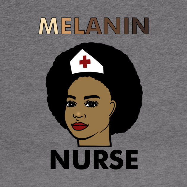 Afro Melanin Nurse, Black History African by logiamerch