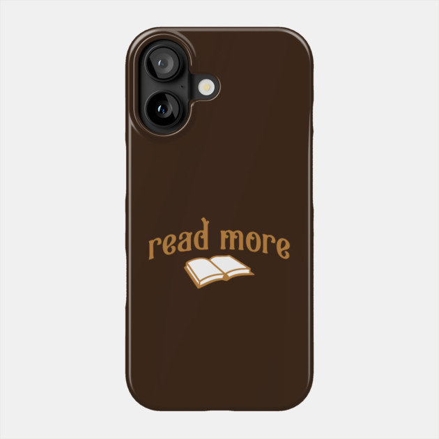 Read More – Book Lover Typography Design with Open Book Graphic Phone Case by DonWillisJrArt