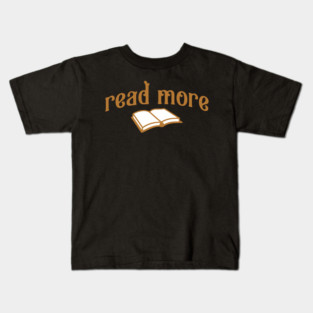 Read More – Book Lover Typography Design with Open Book Graphic Kids T-Shirt