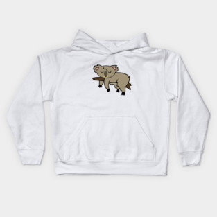 Cute Koala Bear Hanging Animal Kids Hoodie