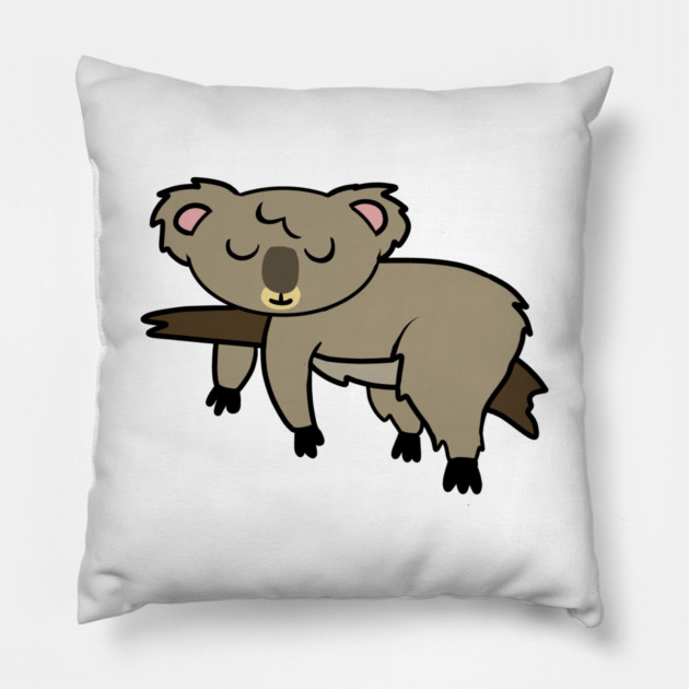 Cute Koala Bear Hanging Animal Pillow by logiamerch