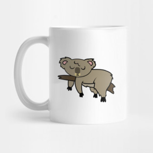 Cute Koala Bear Hanging Animal Mug