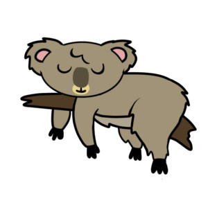 Cute Koala Bear Hanging Animal T-Shirt