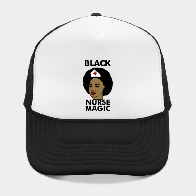 Black Nurse Magic Afro Black History by logiamerch