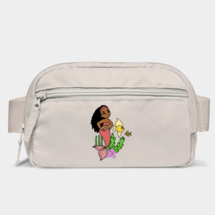 Cute Afro Mermaid Melanin Girl Bag