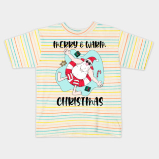 Merry And Warm Christmas Kids T-Shirt