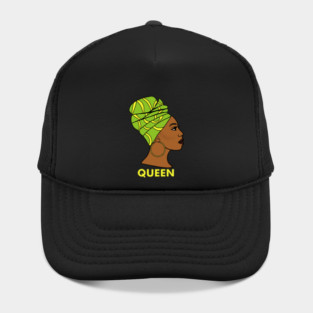 Afro African Queen Black History Melanin Hat