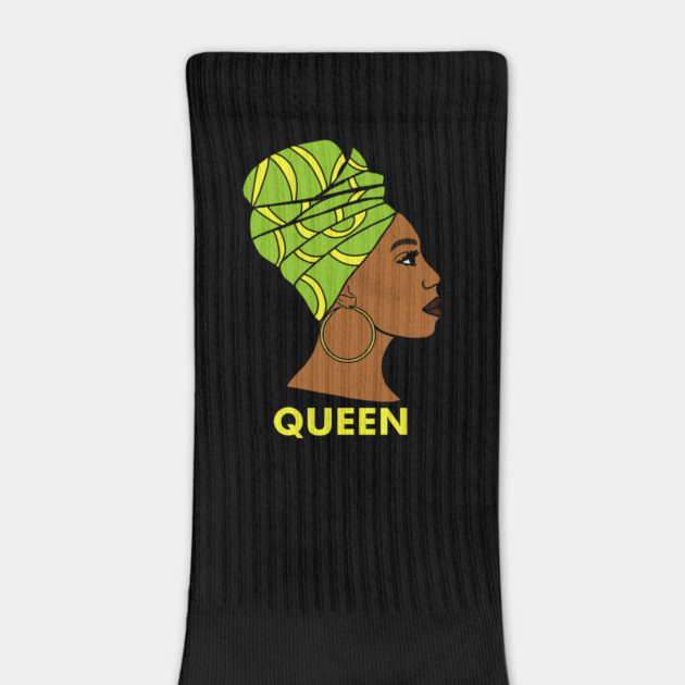 Afro African Queen Black History Melanin by logiamerch