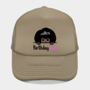 Birthday Girl Melanin Afro Hat
