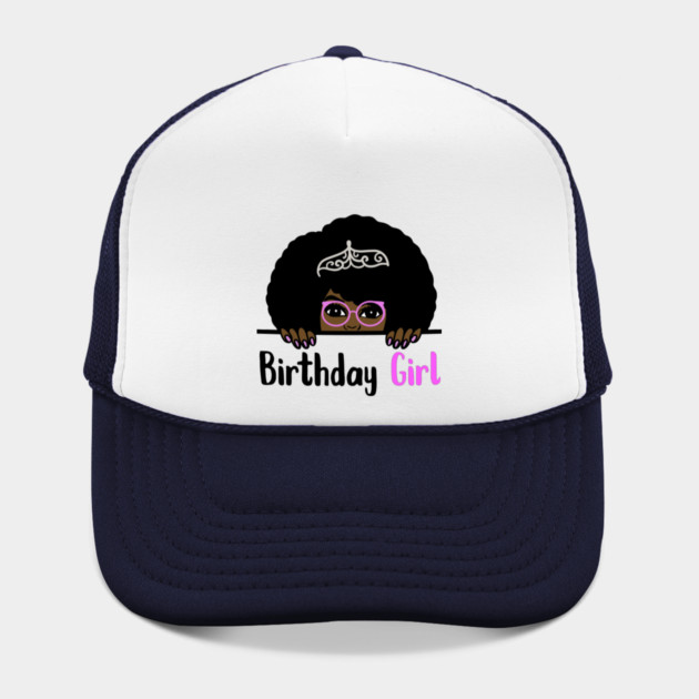 Birthday Girl Melanin Afro by logiamerch