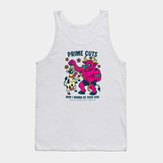 I WANNA BE YOUR COW Tank Top by Fabrik