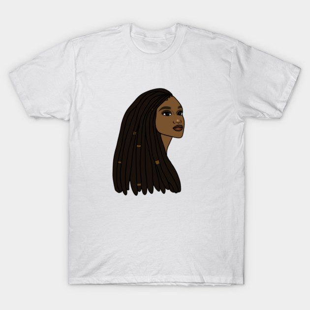 Rasta Woman African Afro Melanin Jamaican T-Shirt by logiamerch
