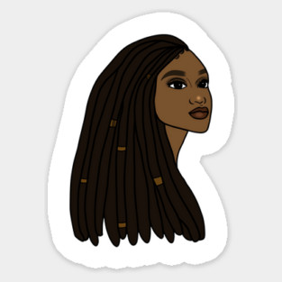 Rasta Woman African Afro Melanin Jamaican Magnet