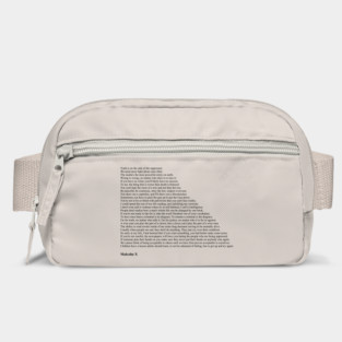Malcolm X Quotes Bag