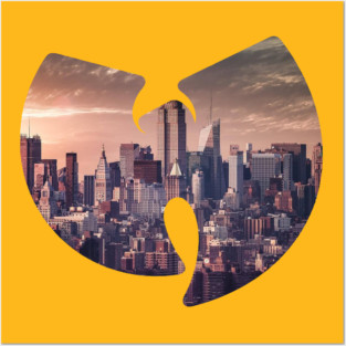 Wutang Vintage, Wutang!, Wu tang Clan Vintage t-shirt - new york city skyline vintage, Hip-Hop Posters and Art