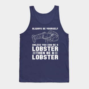 Lobster Pet Red Lobster Fresh Seafood Funny Lobster Tank Top