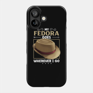 Fedora Phone Case