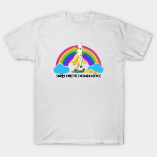 Banana and rainbow. T-Shirt