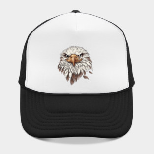 Bald Eagle T-Shirt, Independence Day T-Shirt, American Flag Colors, Veterans Gift, Family Barbecue Happy Bald Eagle in Flowers, A Smile is the Best Medicine, Healing Pictures, Recovery, Healing Smiles, Happiness in the Little Things, Independence Day, USA Hat