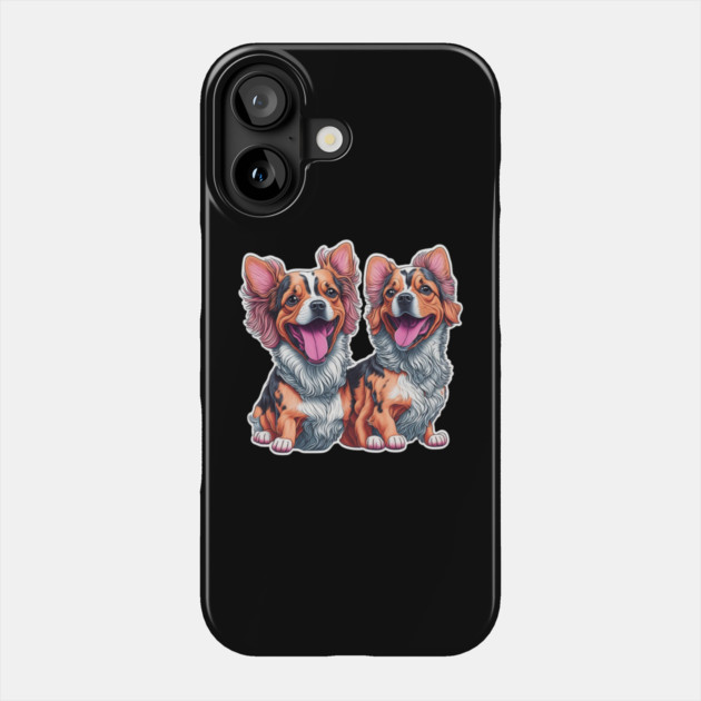 Sausage Dogs with Style – Long Haired and Proud Phone Case by IamActiveDog
