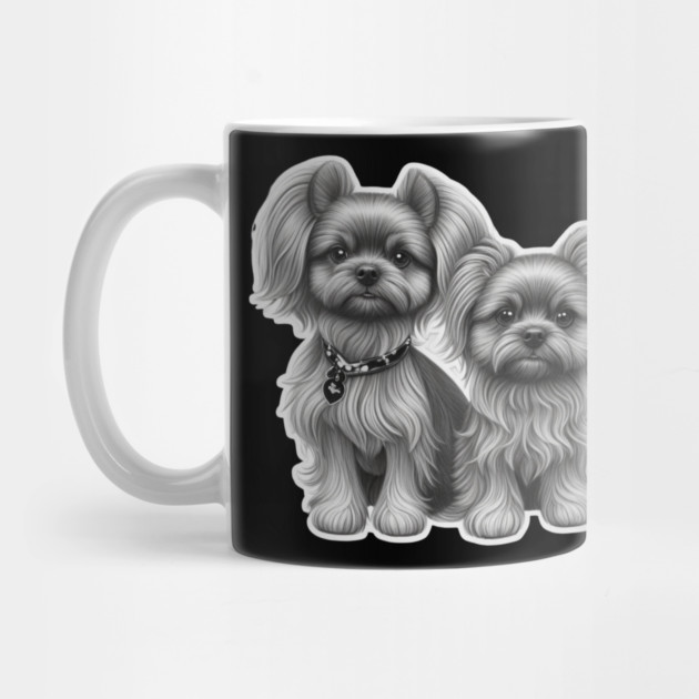 Cute Yorkie Duo – Tiny Dogs with Big Hearts by IamActiveDog