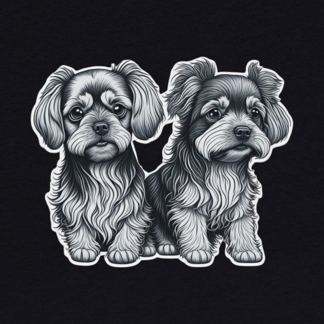 Fluffy Yorkie with Attitude – Small Dog with Big Style by IamActiveDog