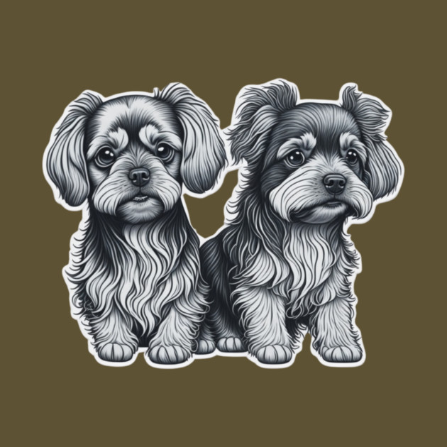 Fluffy Yorkie with Attitude – Small Dog with Big Style by IamActiveDog