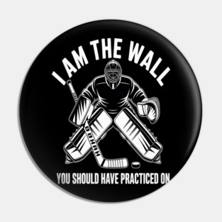 Ice Hockey Goaltender - Hockey Goalie Pin