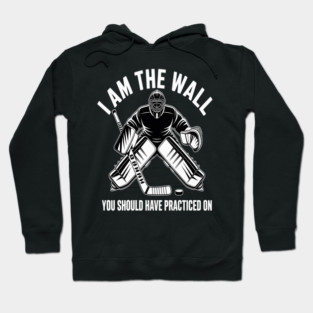Ice Hockey Goaltender - Hockey Goalie Hoodie