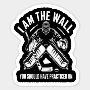 Ice Hockey Goaltender - Hockey Goalie Sticker