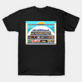 The Hustle and Bustle of Woodhaven Queens NY 11421 T-Shirt