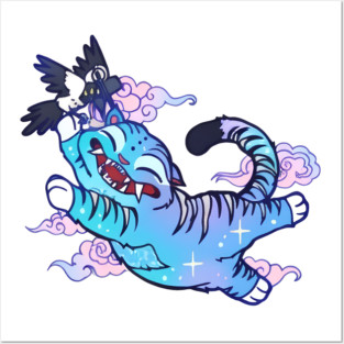 Demon Hunters Tiger, Demon Hunter Tiger - Derpy Tiger Posters and Art