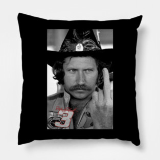 Dale Earnhardt middle finger Pillow